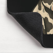 Cool Cash Cow Bruh Sungles Money Funny Animal Cow Muismat (Hoek)