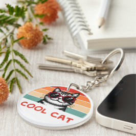 Cool cat 2 sleutelhanger