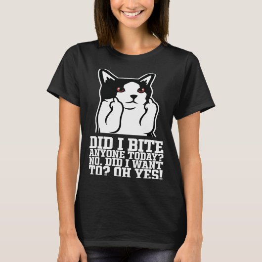 Cool Cat  Angrycats T-shirt (Voorkant)