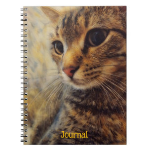 Cool Cat Art Personnalisé Journal Spiral