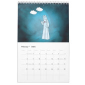 Cool Cat Blue 2025 Kalender (Feb 2026)