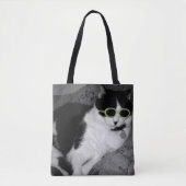Cool Cat Canvas tas (Voorkant)