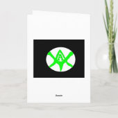 Cool Cat Card Kaart (Achterkant)