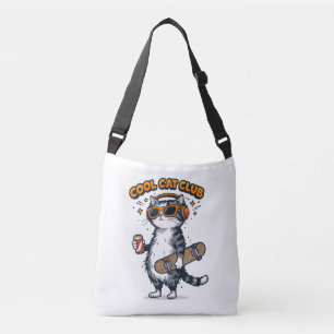 Cool Cat Club Crossbody Tas