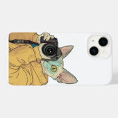 Cool Cat Fotograaf Case-Mate iPhone Case (Achterkant (horizontaal))
