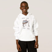 Cool Cat Gamer Sweat à capuche – Fun Play Yell Edi (Devant entier)
