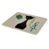 Cool Cat Mid Century Retro Snijplank (Hoek)