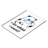 COOL CAT NOTITIEBOEK (Linkerzijde)