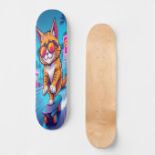 Cool Cat on Wheels Edition 3 Skateboard (Voorkant)