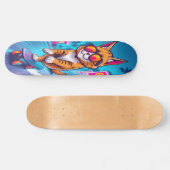 Cool Cat on Wheels Edition 3 Skateboard (Horizontaal)