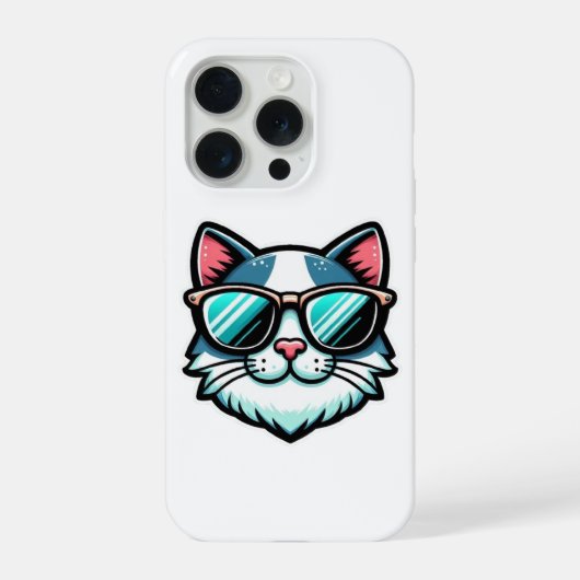 Cool Cat Phone Case – Trendy Feline Tech Style (Verso)