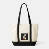 Cool Cat Self-Care Vibes Tote Bag (Achterkant)
