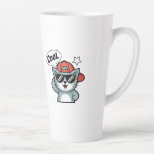 Cool Cat Swagger Latte Mok