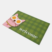 Cool Cat Welcome Mat (Schuin)
