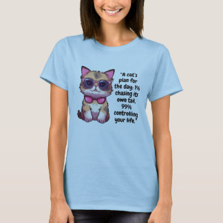 Cool Cat with Shades – Schattige Kat met zonnebril T-shirt