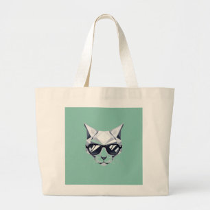 Cool Cat Zonnebril Jumbo Canvas tas