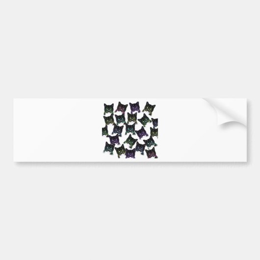 Cool Cats Bumpersticker (Voorkant)