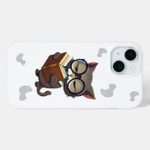 Cool Cats Dragen Bril Lees boek Case-Mate iPhone Case (Achterkant (horizontaal))