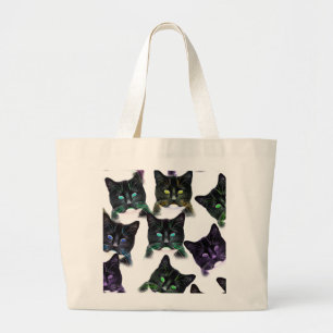 Cool Cats Grote Tote Bag