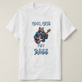 Cool Cats Play Bass T-shirt