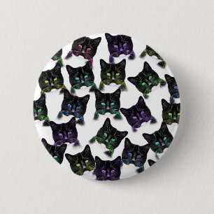 Cool Cats Ronde Button 5,7 Cm