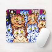 Cool Cats van Louis Wain Muismat (Met muis)