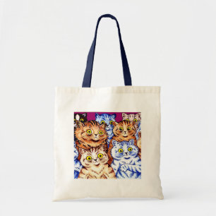 Cool Cats van Louis Wain Tote Bag