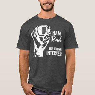 Cool CB HAM Radio Origineel Internet T-shirt