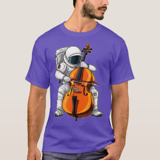 Cool Cello Art Cellist Muziek Cello Speler Astrona T-shirt