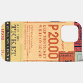 Cool  cenima tickets Modern mid century Case-Mate iPhone Case (Achterkant (horizontaal))