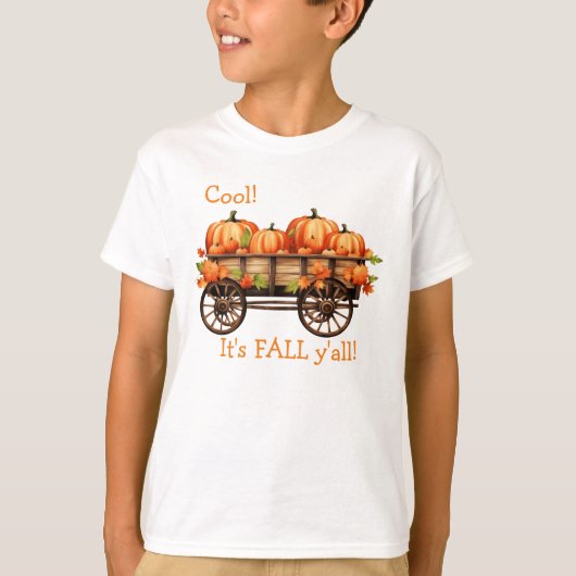 "Cool ! C'est l'automne !" T-shirt (Devant)