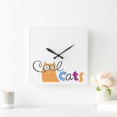 Cool Chats horloge murale acrylique (Maison)