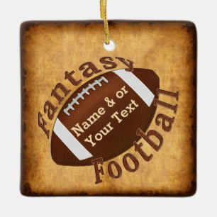 Cool Cheap Fantasy Football Gift Ideeën personalis Keramisch Ornament