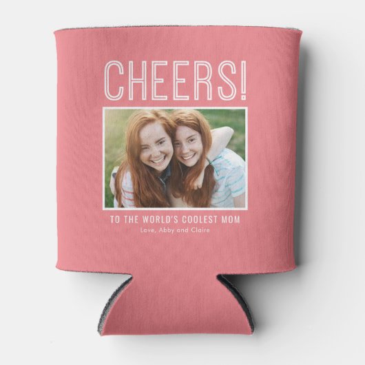 Cool Cheers BEWERKBARE KLEUR Custom Koelbox Blikjeskoeler (Voorkant)