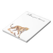 Cool Cheetah Notitieblok (Gedraaid)