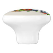 Cool chef kabouter liefhebbers keramische knop (Zijkant)