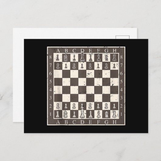 Cool Chess Board Halloween Costume Funny Lazy DIY Uitnodiging Briefkaart (Voorkant / Achterkant)