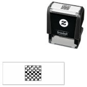 Cool Chess Board Halloween Costume Funny Lazy DIY Zelfinktende Stempel (In situ)