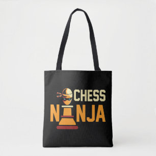 Cool Chess Ninja Chess Lovers Gift Draagtas