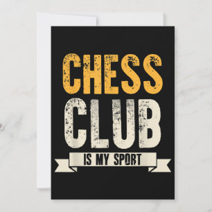 Cool Chess Player Lover Birthday Gift Chess Club Bedankkaart