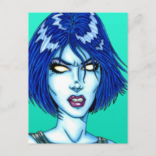 Cool Chick Briefkaart