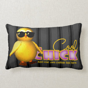 Cool Chick op maat Kussen