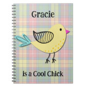 Cool Chick Retro Fun Journal Carnet (Devant)