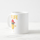 Cool Chicken Nugget Art For Boys Kids Chicken Nugg Koffiemok (Voorkant links)
