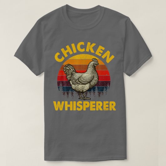 Cool Chicken Whisperer Funny Chicken Lover Farmer T-shirt (Design voorkant)