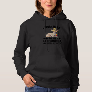 Cool Chihuahua For Men Women Chihuahua  Dog Owner Hoodie