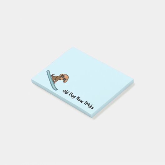 Cool Chihuahua Post-it® notes (Schuin)