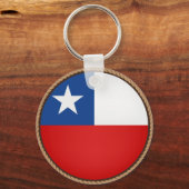 Cool Chili-vlaggenzegel Sleutelhanger (Voorkant)