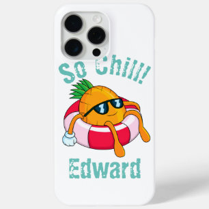 Cool Chill Pineappel iPhone 15 Pro Max Hoesje