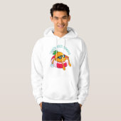 Cool Chill Pineappel Hoodie (Voorkant volledig)